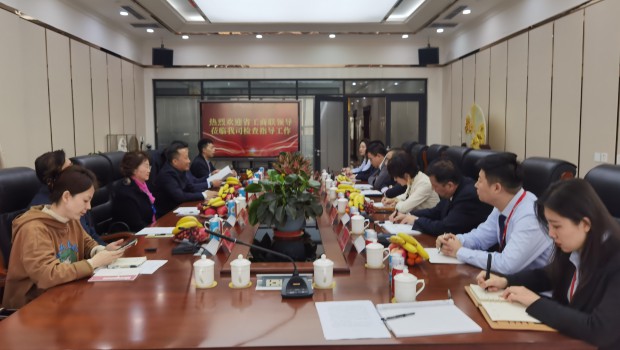 甘肃省委统战部副部长、省工商联党组书记苟天宏一行莅临兰州环球360集团检查指导工作